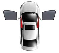 Car Side Window Shades for Alfa Romeo Giulia 2016-2024, Front Rear Windows Sunshade Cover Curtain Screen UV Rays Blinds Privacy Protection Accessories,A/2 Front Doors