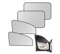 Car Side Window Shades for Audi A6 S6 Sedan Avant 4A 4B 4F 4G C4 C5 C6 C7 C8, Rear Windows Visor Full Covers Sunshades Blocks Heat UV Rays Auto Privacy Curtains Accessories,A/White