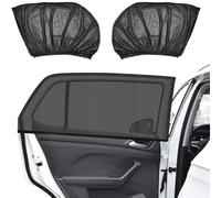 Car Side Window Shades for Baby for Hyundai Santa-Fe 2006-2025, Breathable Mesh Front Rear Window SunShade UV Protection Mosquito Net Sun Visor Blackout Blinds Car Accessories