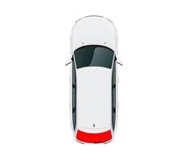 car side window shades For BMW For 3 Series For Touring For E91 For Wagon 2005-2014 Magnetic Curtain Mesh Front Windshield Frame Car Window Sunshade(BACK WINDOW)