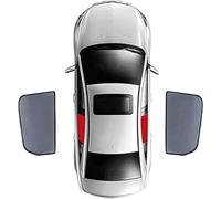 Car Side Window Shades,for Nissan QASHQAI J11 2014-2020 UV Protection Shading Blockout Privacy Opaque Sun Shade Cover Car Shade Curtains,2pcs back