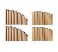 Car Side Window Sun Shade 2/4piece Car Side Window Sun Shade Automatic Telescopic Curtain Foldable Heat Shield UV Blocking Privacy for Sedan SUV(LightBrown 4piece)