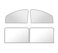 Car Side Window Sun Shade 4Pcs Magnetic Privacy Curtains for Car Windows Strong Light Blocking UV Protection Universal Car Accessories Fit for Most Vehicles Car Camping Sleeping