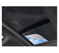 Car Side Window Sun Shade For BMW 5 Series GT F07 2011~2017 Car Sun Shades Cover Auto Sunroof Sunshade Protector Anti-UV Heat Isolate Accessories(Silver Black)