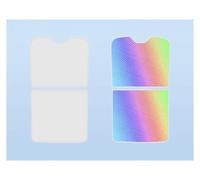 Car Side Window Sun Shade For Hongqi For EHS7 2024 2025 2026 Clip-on Sunroof Skylight Blind Shading Cover Colorful Ice Crystal Car Roof Sunshade(Beige 2pcs)