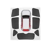 Car Side Window Sun Shade For Infiniti QX56 ESQ QX80 QX30 QX70 EX25 EX35 Magnetic Car Sun Shade Curtain Side Windows Sun Visor Shield Sunshade(7pcs)