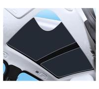 Car Side Window Sun Shade For Jaecoo J8 2024 2025 2026 Car Electrostatic Adsorption Sunroof Sunshade Heat Insulation Skylight Sticker(Black 2pcs)
