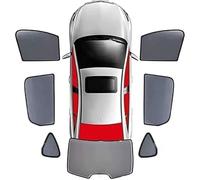 Car Side Window Sun Shade for Jeep Robin Hood Wrangler 4Doors 2019-2023, Magnetic Curtain Visor Shield UV Protection Front Rear Windows Sunshade Accessories,F/7 Wholecar