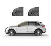 Car Side Window Sun Shade for Toyota Highlander 2008-2014, Sunshade Mesh Cover Breathable Ventilated Blinds Sun Shields UV Protection Accessories,A/Front-window