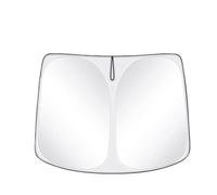 Car Side Window Sun Shade For VOYAH For EV For PHEV 2022-2025 Car Upgrade Ice Cloth Buckle Sun Shades Glass Roof Sunshade Skylight UV(Front Silver)