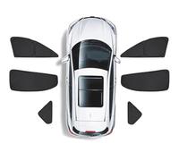 Car Side Window Sun Shades Compatible for Land Rover Defender 130 2020-2025, Foldable Heat Shield Privacy Curtains, Portable Front Rear Sun Cover,E-6pcs