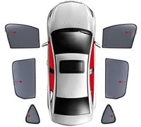 Car Side Window Sun Shades For Car Windows For Benz For Amg A-Class Saloon Sedan with Rear-Windshield, UV Protection Accessories( 6pcs-wholecar)