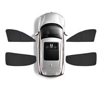 Car Side Window Sun Shades for Volkswagen Passat Variant 2011-2015 B7, Privacy Curtains with Strong Light Blocking UV Sun Protection Car Accessories,4 PCS Front Rear