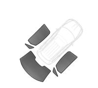 Car Side Window Sunshade Car Curtain Window Sunshade Covers Magnetic Sun Shade Visor Solar Auto Accessories For Nissan For Patrol Y62 For Nismo 2015-2020 2021 2022 2023 2024