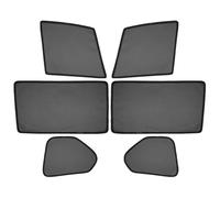 Car Side Window SunShade for Ford Focus'18 (2018-2022) hatchback, Breathable Mesh UV Protection Sunshades,Privacy Heat Insulation for Travel Camping,E/6Pcs Side