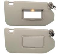 Car Side Window SunShade Sunvisor For Nissan For Pathfinder JX35 QX60 2013 2014 2015 2016 2017 2018 Front Sun Visor Panel(Beige Left and Right)