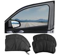 Car Side Window Sunshade UV Protect Shield Mesh Prevent Mosquito Sunshine Privacy Protection, Compatible with Citroën C4 C4 AIRCROSS Grand C4 Picasso C5 C6,2PCS-SUV-front