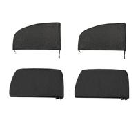 Car Side Window Sunshades Car Blackout Blinds Rear 4pcs Window Screen Door Covers Front/Rear Side Window UV Sunshine Cover Shade Mesh Mosquito Net(4pcs for SUV)
