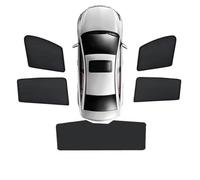 Car Side Window Sunshades Car Blackout Blinds Rear Fit For Audi A1 8X 2011-2018 Heat Insulation Anti UV Visor Full Coverage Mesh Sunshade(5PCS Set)
