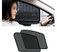 Car Side Window Sunshades for Land Rover Range Rover Evoque I SUV 2015 2016 2017 2018, Front Rear and Side Window Visor Privacy Protection Breathable Anti-Mosquito Sun Visor,2 Front