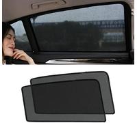 Car Side Window Sunshades for Land Rover Range Rover Evoque I SUV 2015 2016 2017 2018, Front Rear and Side Window Visor Privacy Protection Breathable Anti-Mosquito Sun Visor,2 Rear