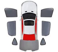 Car Side Window Sunshades for Mazda Mazda 3 Sedan 2019-2022, Magnetic Car Sunshade Shield UV Protection Sun Shade Visor Privacy Protection Breathable Mesh Covers,7pcs whol