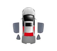 Car Side Window Sunshades For Mitsubishi For Outlander 4TH 2022-2024 Car Sunshade Shield Front Windshield Curtain Rear Side Baby Window Sun Shade Visor(5PCS Rear Train Back)