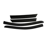 Car Side Window Visor Auto Side Window Wind Deflectors Visors Black Rain Guard Door Visor Vent Shades Dark Smoke Ventvisor For Lincoln For MKX 2007-2015