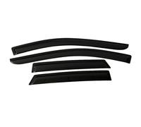 Car Side Window Visor For Lincoln For MKX 2007-2015 Auto Side Window Wind Deflectors Visors Black Rain Guard Door Visor Vent Shades Dark Smoke Ventvisor