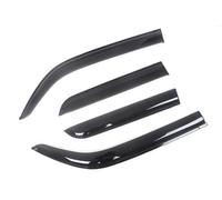Car Side Window Visor For Nissan For Cube Z12 2009-2016 Auto Side Window Deflectors Visors Black Rain Guard Door Visor Vent Shades Dark Smoke Ventvisor