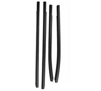 Car Side Window Weatherstrips Doors Glass Windows Weather Strip Moulding Trim Sealing Strips for Ford for Ranger 12-20 Front Rear Door Window Sealing Strip