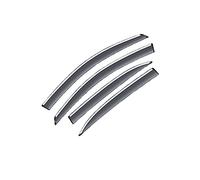 Car Side Windows Visor Rain Eyebrow Windshield Trim For Nissan For Sunny For Almera For Versa N18 2020-2023 Adhesive type