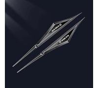 Car Side Wing Fender Emblem for Volvo XC90 facelift 2019, Badge Emblem Logo Stickers Front Hood Trunk Emblem 3D Front Grille Replacement Emblem Badge Decals Rear Trunk Logo,I