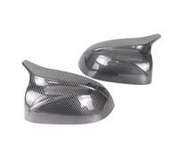 Car Side Wing Mirror Cover Cap For BMW For X3 G01 X4 G02 X5 G05 X6 G06 X7 G07 IX3 2018 2019-2023 For M X3M Style Rearview Mirror Cover Look Rearview Mirror(Carbon Pattern-2pcs)