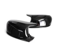 Car Side Wing Mirror Cover For B&MW X1 E84 X3 F25 Pre-LCI 2010 2011 2012 2013 Rear View Mirror Cover Cap(Black)