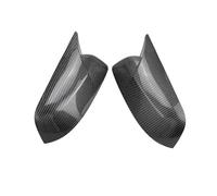 Car Side Wing Mirror Cover For Explorer 2011-2019 Paste And Install The Decorative Shell Of The For Horn Rearview Mirror Rearview Mirror Caps(Carbon fiber pattern)