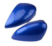Car Side Wing Mirror Cover, for Ford for Fiesta for MK7 Cap Dark Blue Plastic Exterior Trim for 2008-2017 Models Left Right