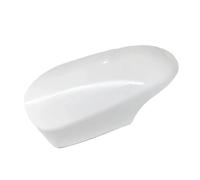 Car Side Wing Rearview Mirror Cover Cap Housing Shell Left Right White For Toyota For Yaris 2012 2013 2014 2015 2016 2017 2018 2019(left)