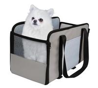 Car Siege for Pets, Dog Pram Seat for Central Console for Small Pets, Flap Siege, Back for Breathable Pet with Safety Authorities for the Back Seat