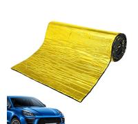 Car Silencer, Heat Insulation Mat, Car Engine Silencer, Damping Insulation Mat, Waterproof Deadener Pad for Bonnet, Engine, Roof, Door and Trunk, Exhaust Silencer