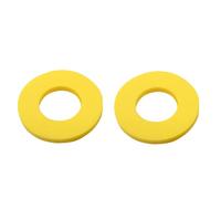 Car Silencer Pad, 2 Pieces Auto Shock Absorber Gasket, Rubber Bushing Dampers, Front Strut Tower Suspension Shock-Absorbing Bearing Washer for Most Vehicles (8 cm)