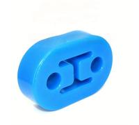 Car Silencers 1PC Exhaust Pipe Hanger Rubber Mount - 2-Hole Suspension Ear Shock Absorber Buffer for Car Modification Exhaust Muffler Silencer(A)