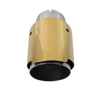 Car Silencers Exhaust Muffler 1 Pc Stainless Exhaust Pipe For Car Accessories Modify Universal Muffler Pipe Tail Tip(In73-Out101mm)