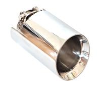 Car Silencers Exhaust Muffler Stainless Steel Car Exhaust Tip Universal Exhaust Pipe Fit For BMW Fit For Golf 7 Golf R GTI Muffler Tip(ID63MM OD101MM)