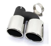 Car Silencers Exhaust Muffler Tailpipe Stainless Steel Exhaust Pipe Muffler Tip CLAMP Type Fit For Audi A4 A5 A6 A7 To Modify S4 S5 S6 S7(Left)