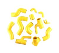 Car Silicone Hose Fit for Audi S4 RS4 A 6 C 5 B5 for Allroad 2.7T Silicone Intercooler Turbo Boost Hose Kits(Yellow)