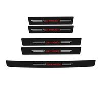 Car Sill Protectors Sticker, for Citroen C5 Aircross 2019-2024 2025 5 Pcs Carbon Fiber Protectors Strips, Suitable for Bumper Trunk Kick Plates,C