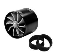Car Single Sided Turbo Automobile Intake Vehicle Engine Turbocharger Power Modification Accessories(Black)