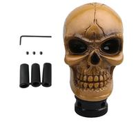 Car Skull Shifter Knob | Manual Automatic Shift Knob Skull Shape - Skeleton Resin Lever Handle Modification Decoration for Commuting Travel Family Outings Truck Sedan Taxi