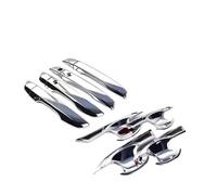 Car Sliding Door Handle Car Exterior Door Handle Bowl Cover Trim for Civic 2016 2017 2018 1.5T Styling Moulding ABS Carbon Fiber Printed